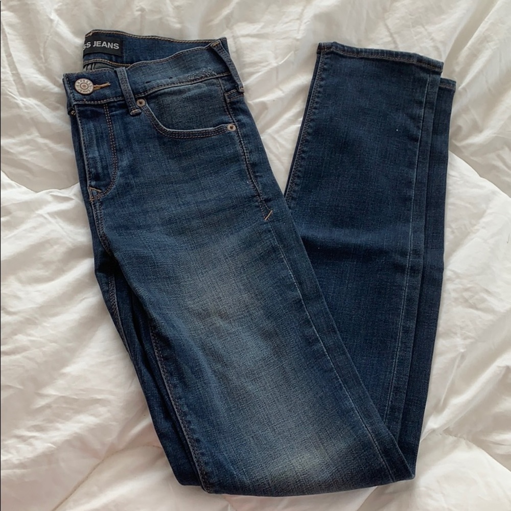 Excellent NWOT sz 0R mid rise skinny jeans express